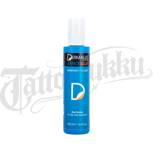 Dermalize Stencil Glue &ndash; Tattoo stencil geel 250 ml